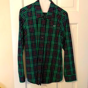 Vineyard Vines Plaid Button Down - Women’s 10